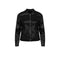 Giubbino Donna in ecopelle con collo coreano Nero TIFFOSI- Francavilla Moda